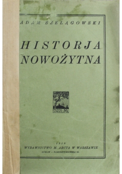 Historja nowożytna 1918 r.
