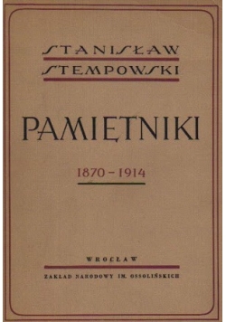 Pamiętniki 1870 do 1914
