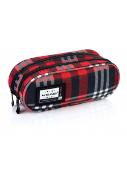 Saszetka piórnik na dwa zamki XL HD-91 Head 2