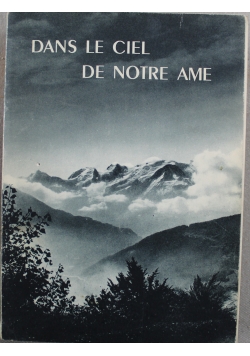 Dans le ciel de notre ame