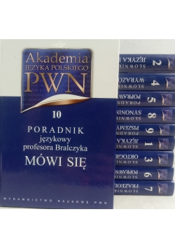 Akademia Języka Polskiego PWN tom 1 do 10 zestaw