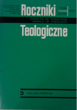 Roczniki Teologiczne XLVIII
