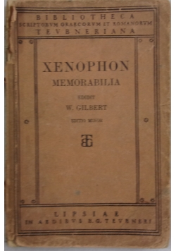 Xenophon Memorabilia, 1921 r.