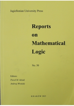 Reports on Mathematical Logic Nr 50