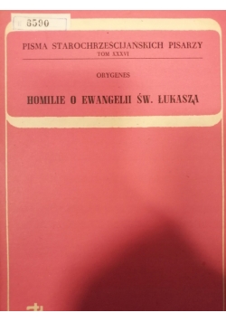 Homilie o Ewangelii Św Łukasza
