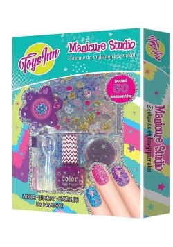 Manicure Studio Zestaw do stylizacji paznokci fioletowy