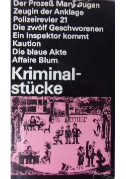 Kriminalstucke