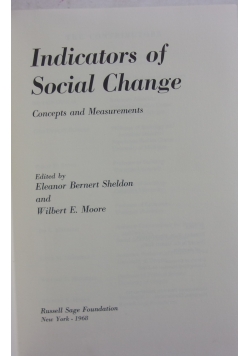 Indicators of Social Change
