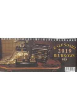 Kalendarz 2019 biurkowy poziomy bis SB2
