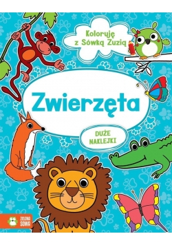 Koloruję z Sówką Zuzią. Zwierzęta