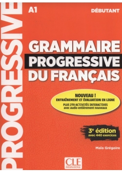 Grammaire progressive du français Livre + CD + Livre-web 100% interactif