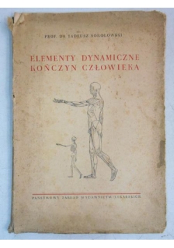 Elementy dynamiczne kończyn człowieka, 1950 r.