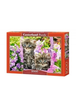 Puzzle 1000 Kittens In Summer Garden