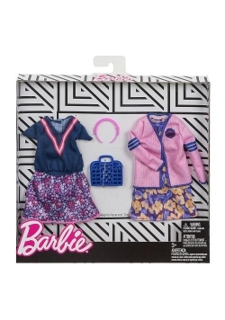 Barbie ubranka z akcesoriami 2 pak 4