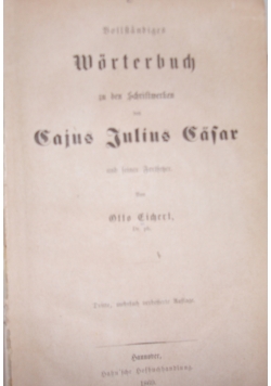 Bollftandiges Worterbuch 1869r.