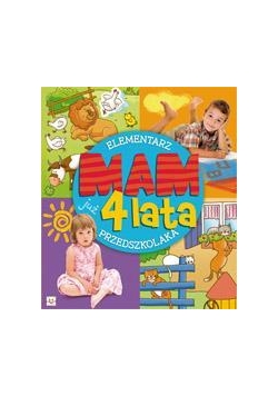 Mam już 4 lata - elementarz przedszkolaka
