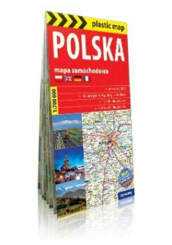 Plastic map Polska 1:700 000 mapa