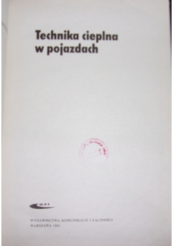 Technika cieplna w pojazdach