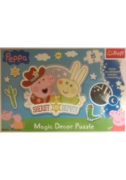 Puzzle Magic Decor 15 - Świnka Peppa TREFL