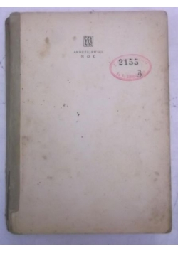 Noc. Opowiadania, 1945 r.