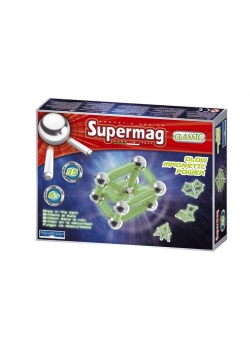 Klocki magnetyczne. Supermag Classic Glow 35