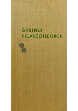 Gartner-Pflanzenlexikon