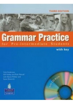 Grammar practice for Pre-Intermediate students plus CD