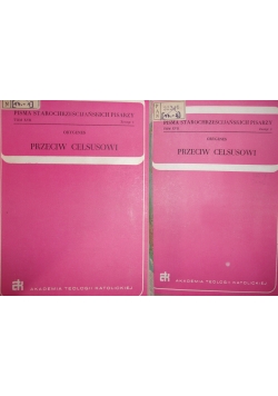 Przeciw Celsusowi, zeszyt 1-2
