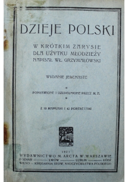 Dzieje Polski  1921 r