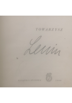 Towarzysz Lenin