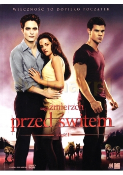 Saga zmierzch przed świtem część 1 - DVD