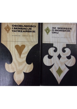 32 wiersze o morskim oku/ Osobliwości sensacje tatrzańskie