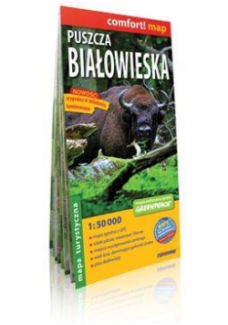 Comfort!map Puszcza Białowieska 1:50 000 mapa