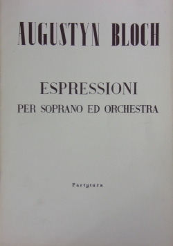Espressioni per soprano ed orchestra