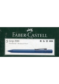 Ołówek automatyczny Grip 2010 0,5 mm niebieski 5 sztuk