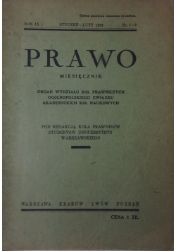 Prawo, 1932 r.