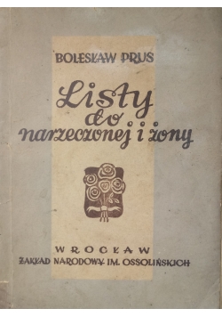 Listy do narzeczonej i żony