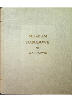 Rocznik muzeum narodowego w Warszawie III