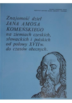 Znajomość dzieł Jana Amosa Komeńskiego