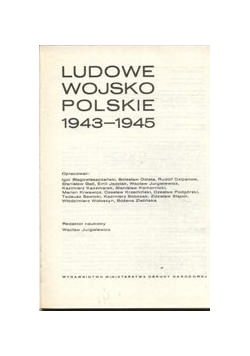 Ludowe Wojsko Polskie 1943-1945