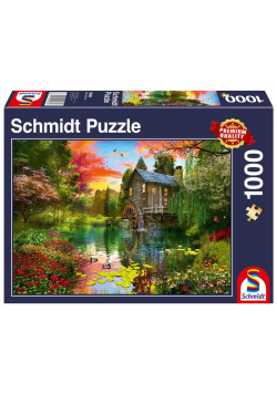 Puzzle PQ 1000 Młyn wodny G3