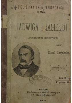 Jadwiga i Jagiełło ,1902r.