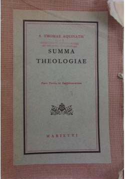 Summa Theologiae, 1948 r.