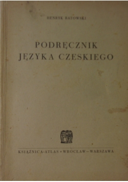 Podręcznik Języka Czeskiego ,1950 r.