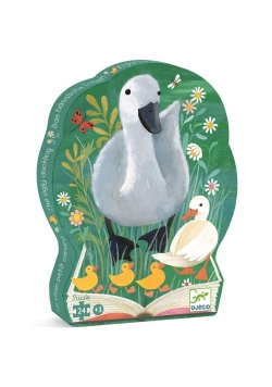 Puzzle tekturowe - Brzydkie kaczątko