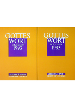 Gottes wort im Kichenjahr 1993 2 tomy