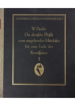 Handbuch der kunstwissenschaft, 1929r.