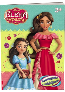 Elena z Avaloru Kolorowanka z naklejkami
