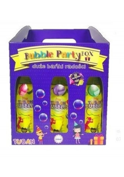 Zestaw Bubble Party Box Duże bańki mydlane