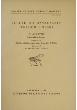 Klucze do oznaczania owadów Polski Zeszyt 54 58